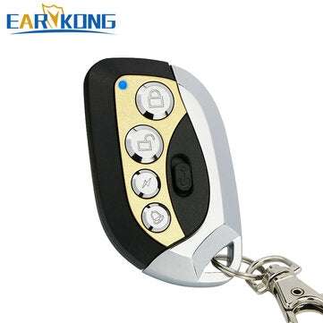 EARYKONG 433MHz Wireless Remote Controller with Power Switch Home Burglar Alarm System