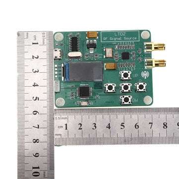 Geekcreit LTDZ MAX2870 STM32 23.5-6000Mhz Signal Source Module USB 5V Power Frequency and Sweep Mo