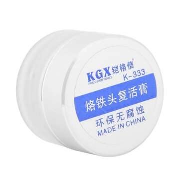 KGX K-33 Electrical Soldering Iron Tip Refresher solder Cream Clean Paste for Oxide Solder Iron Tip