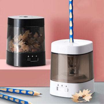 Deli 68659 Automatic Pencil Sharpener Electric Touch Switch Pencil Sharpener stationery Office Schoo