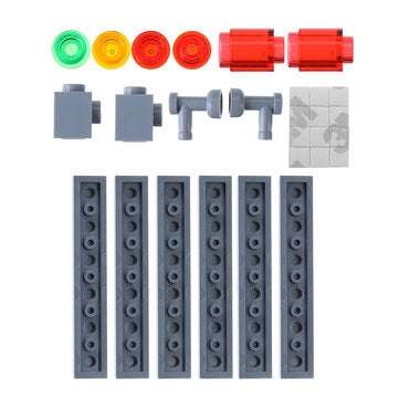 DIY LED Light Lighting Kit ONLY For LEGO 75827 Street Ghostbusters Firehouse Bricks