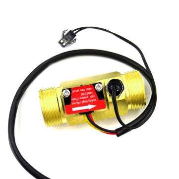 G3/4 Flow Sensor Water Flow Sensor Switch For Flow Meter Water Sensor Copper Shell Hall Turbine Flow