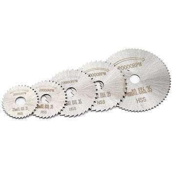 Drillpro 30pcs Grinding Polishing Wheel Set 1/8 Inch Shank Saw Blade and Cutting Discs