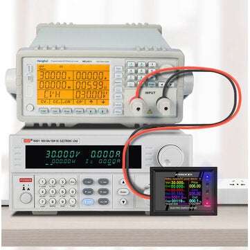 DT24 Digital Display DC Power Supply Voltmeter Ammeter Battery Capacity Tester Battery Fuel Gauge Po