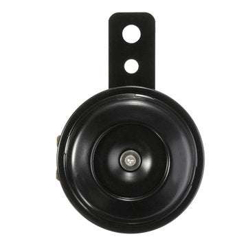 DC 6V 105dB Black Mount Siren Electric Motorcycle Horns Waterproof Metal Security Alarm