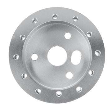 Chrome Steering Wheel Extension Hub Spacer For 6 Hole Steering Wheel to 3 Hole Adapter
