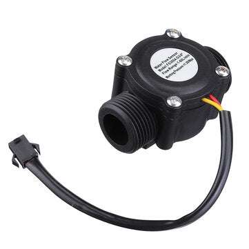 FS300A G3/4 DN20 Hall Flow Sensor 6 Points Air Conditioning Water Flow Sensor 1-60L/MIN