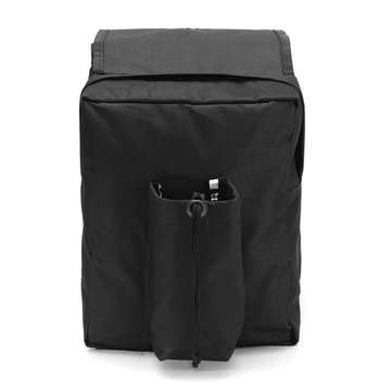 ATV UTV Snowmobiles Motorcycle 600D Waterproof Black Cargo Storage Tank Saddle Bags
