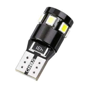 Audew T10 W5W Car 2835 SMD LED Side Marker Lights Parking Interior Bulbs Canbus Error Free 2.7W 4882