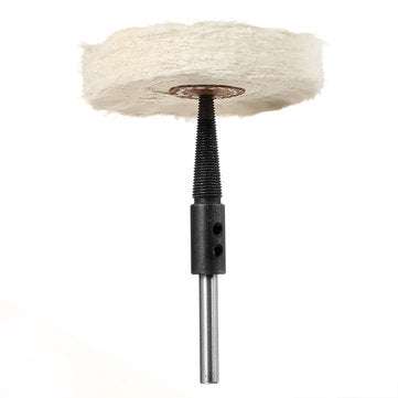 Drillpro 4 Inch Felt Wool Polishing Wheel Adapter Set Changed Electric Drill Into Polishing Machine