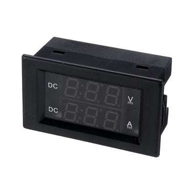 DC 300V 50A Digital Voltmeter Ammeter DC VOLT AMP Tester Gauge With Red and Green Led No Shunt With