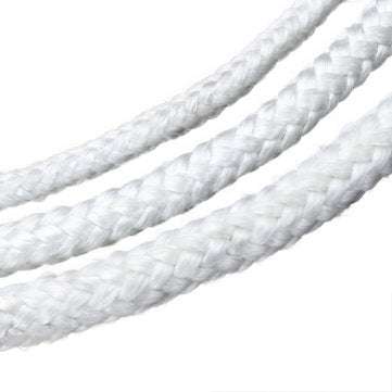 Cotton Round Wick 1m 10mm Alkali Free Glass Fiber Rope Smokeless Green Rope Alcohol lamp Wick Rope