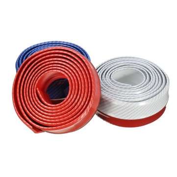98 Inch 3 Colors Automobile Front Bumper Protector Strip (COLOR.: RED)