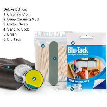 bluetooth Earphone Clean Glue Eearphone Cleaning Tool Brushes Kit for AirPods Ea... (KIT TYPE: SUIT)