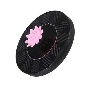 6V 1W Solar Powered Water Fountain Pumps Floating Fountains Home Pond Garden Decor