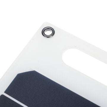 6V 10W 1.7A Portable Monocrystalline Solar Panel Slim & Light USB Charger Charging Power Bank Pad