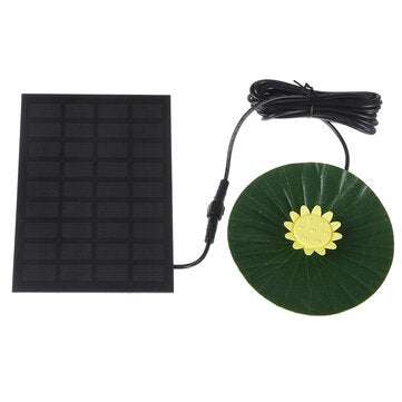 9V 1.8W Solar Powered Water Fountain Pumps Floating Fountains IPX8 Waterproof For Home Pond Garden D