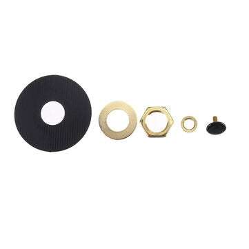 Black Hand DIY High Torque Quartz Clock Movement Kit 20mm Medium Spindle Set