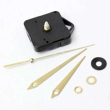 DIY Gold Hands Quartz Clock Movement Mechanism Parts Tool Set
