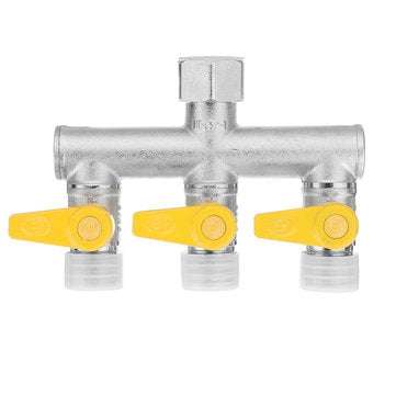 1/2`` Garden Hose Maniford Quick Connector 3 Outlet Three Way Splitter Valve Adapter Ho... (TYPE: A)
