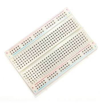 8.5 x 5.5cm 400 Tie Points 400 Holes Solderless Breadboard Bread Board
