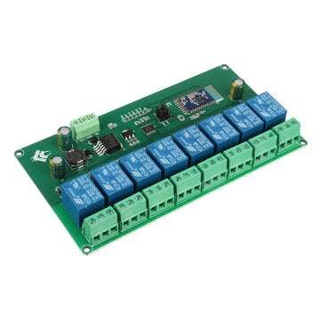 5V/7-28V Power Supply 8-way bluetooth Relay Module IoT Smart Home Mobile Phone APP Remote Control Sw