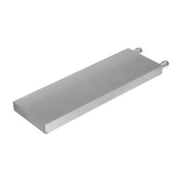 60x180x12mm Aluminum Water Cooling Block For CPU Semiconductor Cooling Radiator Heatsink