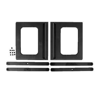 A4/FC File Storage Shelf Vertical File Storage Bracket Fill Expansion Double Document Holder For Qui
