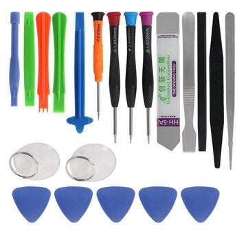 7Pcs 21Pcs Mobile Maintenance Tools Repair LCD Shell Prying Bar Shell Opening Tool Kit (TYPE: 7PCS)