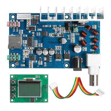 5W-7W FM Transmitter Broadcasting Station PLL Stereo Digital Frequency Kit with LCD Digital Display