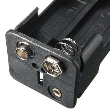 4-Slot 4 x AA Battery Back To Back Holder Case Box