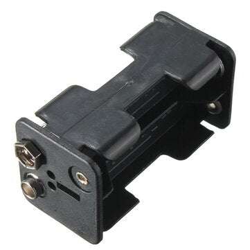 4-Slot 4 x AA Battery Back To Back Holder Case Box