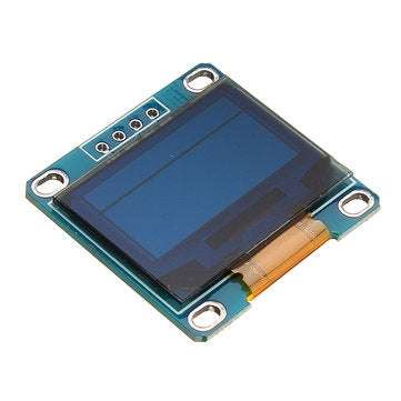 5Pcs 0.96 Inch Blue Yellow IIC I2C OLED Display Module