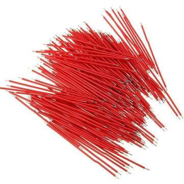 400pcs 6cm Breadboard Jumper Cable Dupont Wire Electronic Wires Black Red Color