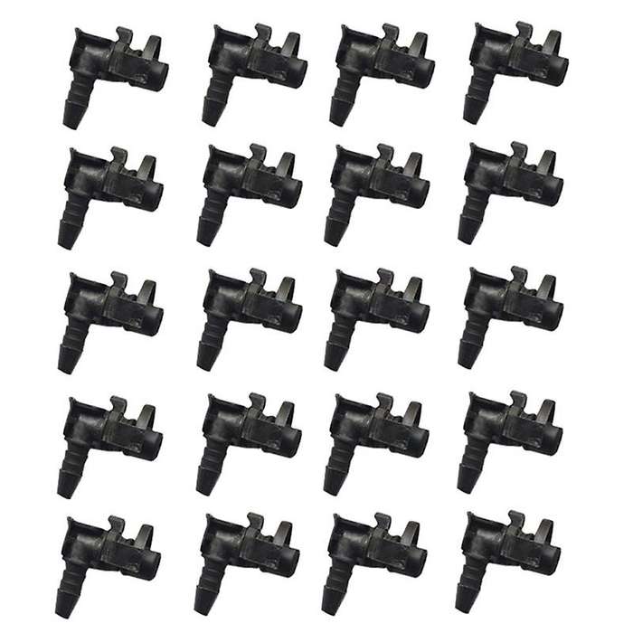 (20Pcs/Lot)Thermostat Throttle Body Pipe Hose Connector 55354565 for 1.8 Sonic Opel