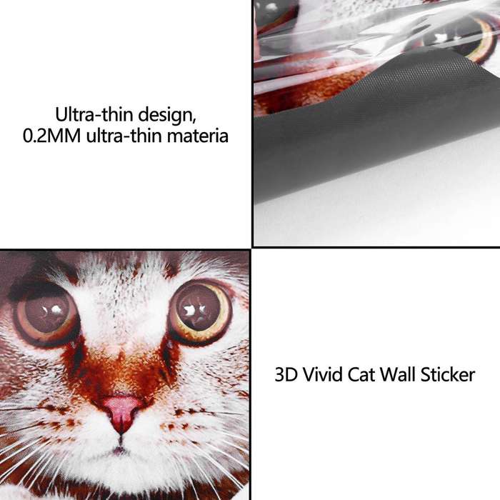(4Pcs) 3D Car Stickers Decal / Sticker for Window, Truck, Car, Laptop or