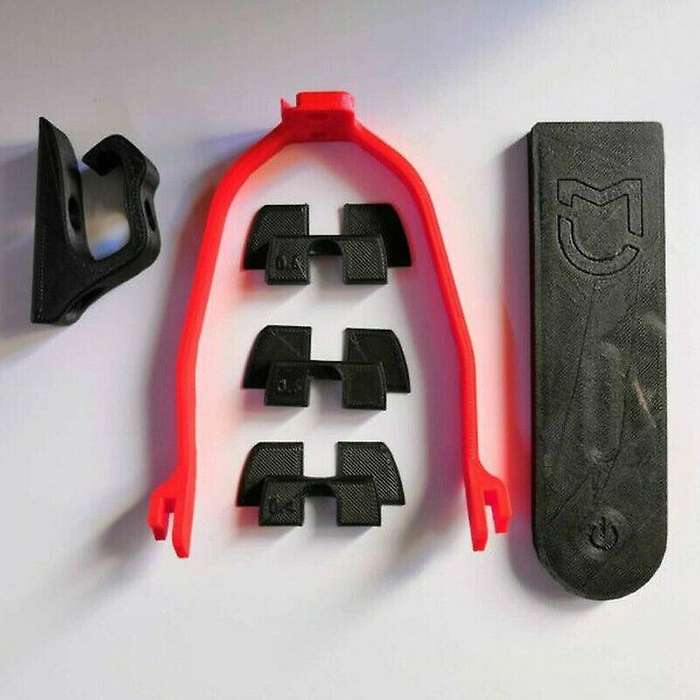 0.6/0.8/1.2Mm Rubber Vibration Damper Cushion Hooks Mudguard Support Dashboard Panel Case for M365 S