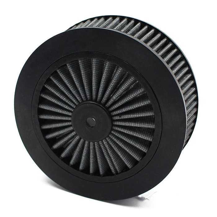 0206-0091 Motorcycle Air Cleaner Intake Filter for Design Venturi Motorcycle Accessories Gray
