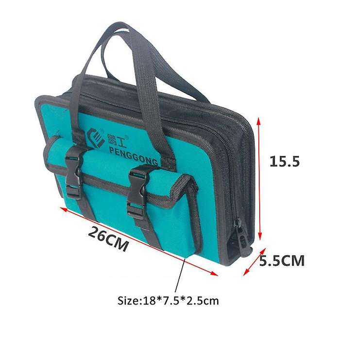 095 Oxford Cloth Tool Bag Portable Electrician Bag Thicken Large Capacity Bag for Tools Men Crossbod