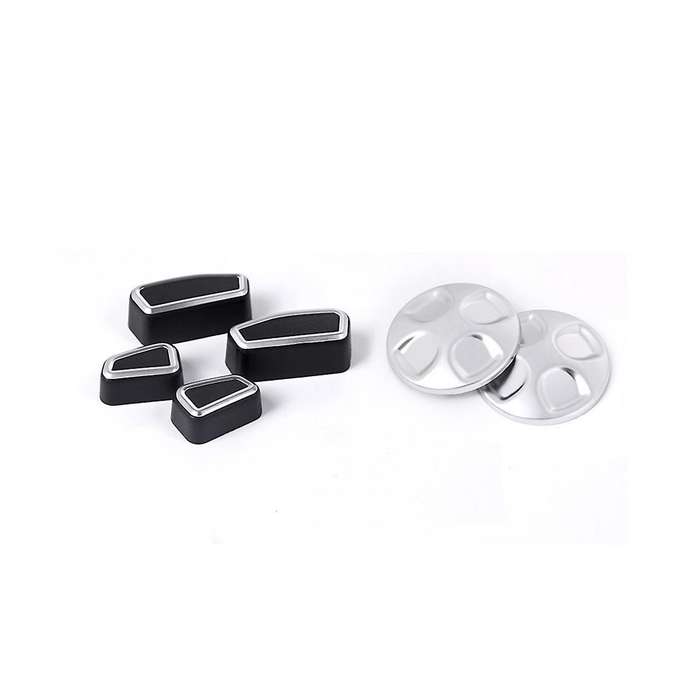 1 6 Pieces Car Accessories Button Cover for 2014 2015 2016 2017 Interior Accessories