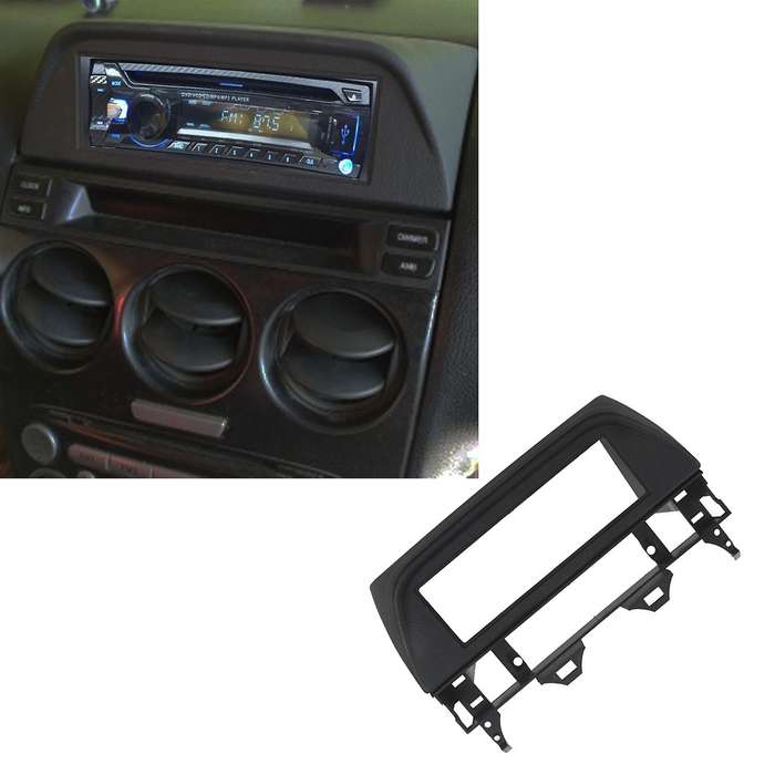 1 DIN Car Radio Fascia Mounted Kit for 6 Atenza 2002 2003 -2007 Stereo Dashboard Surrounded Panel Fi