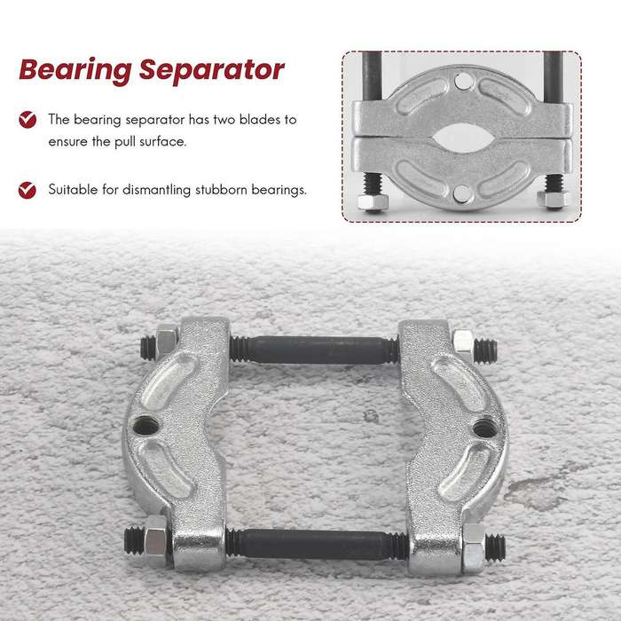 1 Inch Bearing Separator 10mm-30mm Small Bearing Splitter Bearing Puller Bearing Separator Remover T