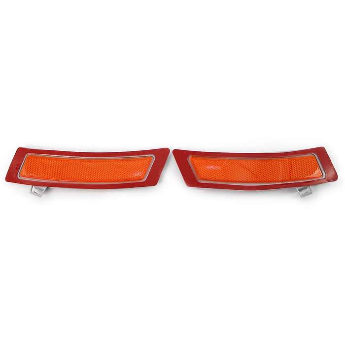 1 Pair Amber Front Bumper Reflector Side Marker Lights Fit for X5 E70 2011-2013