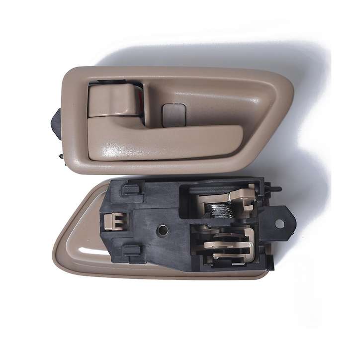 1 Pair Beige Inside Interior Inner Door Handles Left Right for 1997-2001 69206-AA010 69205-AA010
