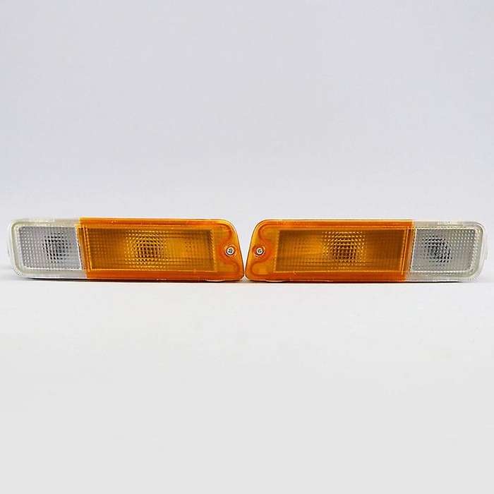 1 Pair Car Front Bumper Fog Light Bar Lamp Indicator Blinker Lights for Triton Ute Series 1 2 3 1091