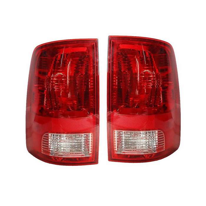 1 Pair Car Halogen Tail Lamp Assembly LH+RH for RAM Rear Brake Light 55277415AB/C/D/F 55277414AC/D/