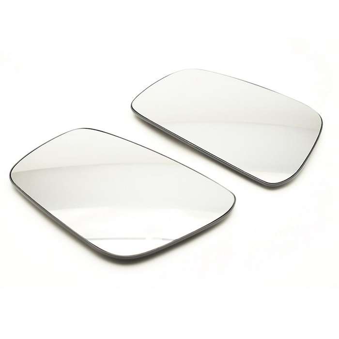 1 Pair Car Heated Side Mirror Glass Lens for NP300 NAVARA / D40 2005- 2013 2005