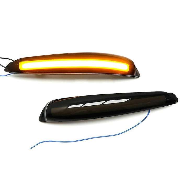 1 Pair Car LED Dynamic Turn Signal Light Side Wing Rearview Mirror Indicator Lamp for I45 2011-2014
