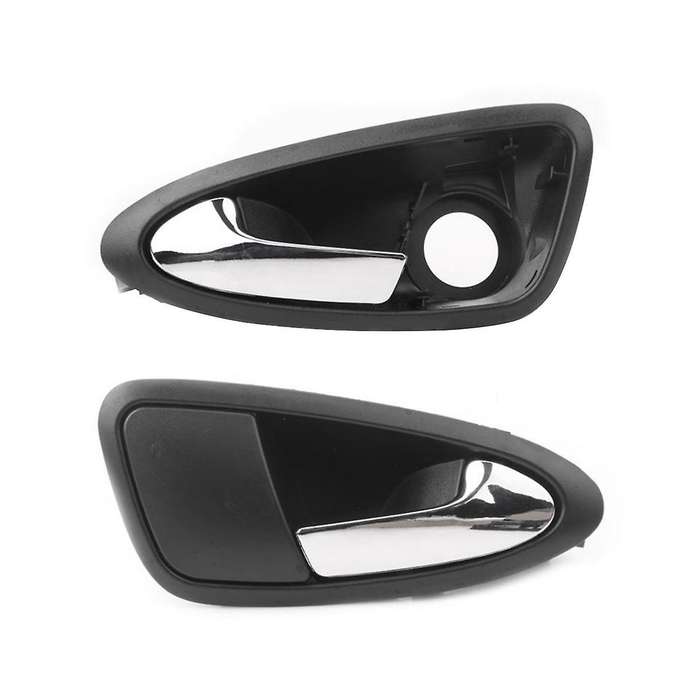 1 Pair Car Inside Door Handle Inner Door Handles Knob Trim Plate for Seat 09-17 6j0837113a 6j1837113