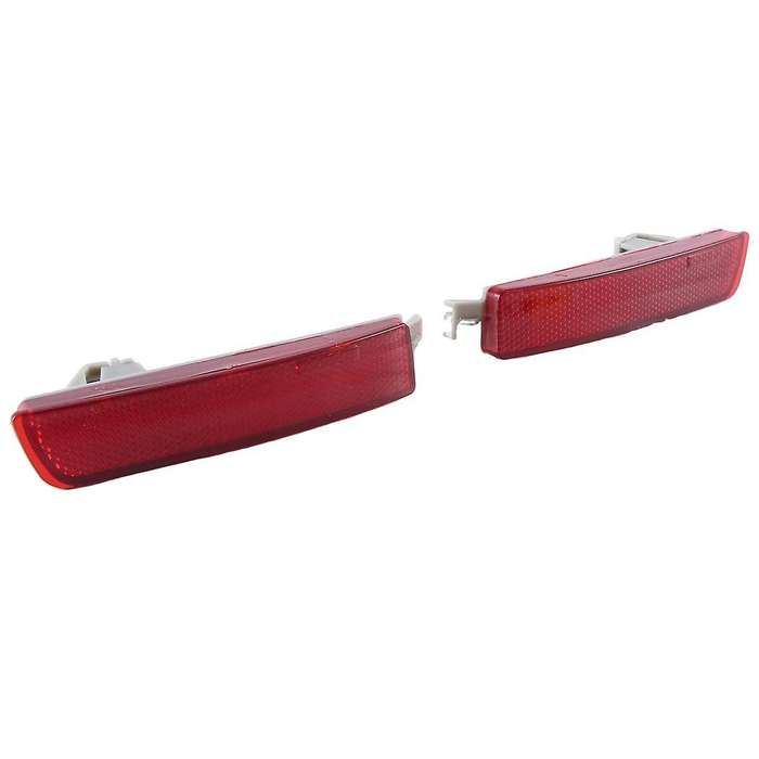 1 Pair Car Lh+rh Reflector Rear Bumper Light for 2015-2021 Warning Light Fog Light 26565-8990b 2656